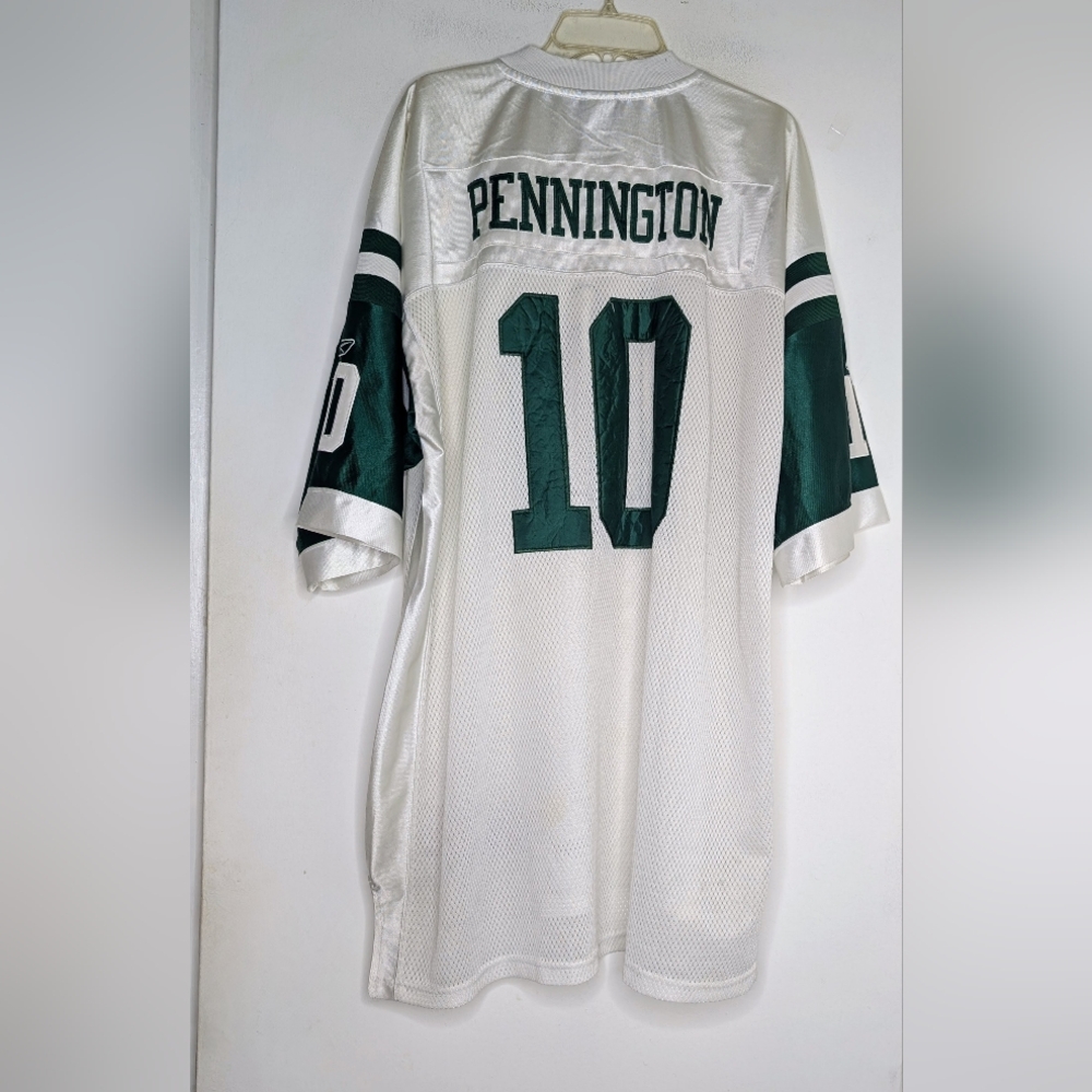 Chad Pennington #10 New York Jets Reebok NFL Men's Size 3XL - READ